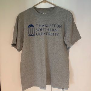 Charleston southern gray tee shirt size M